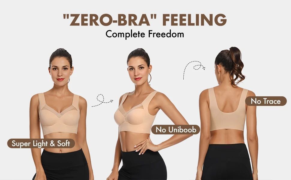 ZenChic Bra - LAST DAY SALE 72% OFF - Seamless Sexy Push Up Wireless Bra